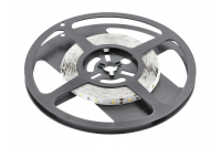 GTV ЛЕНТА СВЕТОДИОДНАЯ FLASH 2835, 300 LED, 24V, IP20, 48W, 8MM, 5M, 2 ПРОВОДА, ЦВЕТ ХОЛОДНЫЙ БЕЛЫЙ