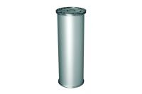 GTV НОЖКА МЕБЕЛЬНАЯ D-869, H=150MM, ЦВЕТ АЛЮМИНИЙ