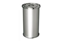 GTV НОЖКА МЕБЕЛЬНАЯ D-867, H=100MM, ЦВЕТ АЛЮМИНИЙ