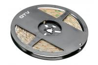 GTV ЛЕНТА СВЕТОДИОДНАЯ FLASH 5050, 300 LED, 12V, IP20, 72W, 10MM, 5M, ЦВЕТ ХОЛОДНЫЙ БЕЛЫЙ