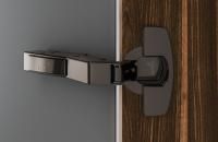 Петля sensys 8639i,w30, угол 95°, чашка th52 d35, накладная, b2, черный обсидиан 9091745 Hettich