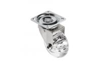 GTV МЕБЕЛЬНОЕ КОЛЁСИКО, БЕЗ ТОРМОЗА BRAZYLIA, D-50MM, ЦВЕТ ПРОЗРАЧНЫЙ