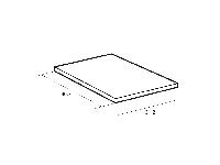Полка для навесных кухонных корпусов 40*34