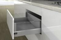 Комплект короба arcitech с des ignside, с соед.зад.стенки, nl270, h218/94, цвет серебристый 9150727 Hettich