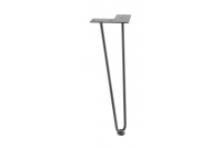 GTV ОПОРА ARTO, 10x406MM, ЦВЕТ ЧЁРНЫЙ МАТОВЫЙ + СТОПКА В К-П
