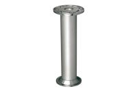 GTV НОЖКА МЕБЕЛЬНАЯ D-868, H=150MM, ЦВЕТ АЛЮМИНИЙ