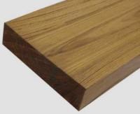 Доска обрезная сухая тик 52 мм L3 (2000+) АВ