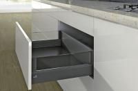 Комплект короба arcitech с des ignside, с соед.зад.стенки, nl270, h186/94, цвет антрацит 9150546 Hettich
