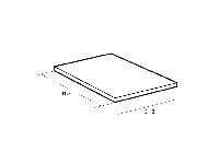 Полка для навесных кухонных корпусов 45*34