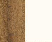 Стеновая панель 4100*640*8 мм Дуб Шерман коньяк коричневый / Белый базовый H1344 ST32/W908 ST32 4 Egger