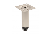 GTV НОЖКА МЕБЕЛЬНАЯ D-100, H=100MM, ЦВЕТ САТИН