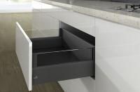 Комплект короба arcitech с des ignside, с соед.зад.стенки, nl270, h218/126, цвет антрацит 9150842 Hettich