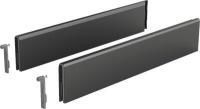 Комплект надставок topside для arcitech, h92, nl650, сталь, антрацит 9122933 Hettich
