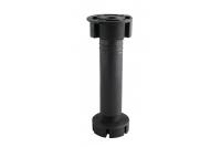 GTV НОЖКА МЕБЕЛЬНАЯ DP-150, H=150MM, ЦВЕТ ЧЕРНЫЙ, ПЛАСТИК