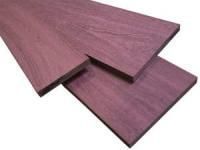 Доска обрезная сухая амарант 52 мм L3 (2000+) АВ