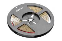 GTV ЛЕНТА СВЕТОДИОДНАЯ FLASH 2835, 300 LED, 12V, IP20, 33W, 8MM, 5M, ЦВЕТ ХОЛОДНЫЙ БЕЛЫЙ