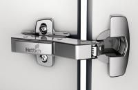 Петля sensys 8639i, угол корпуса w30, угол 95°, чашка th52 d35, вкладная, b-16 9088017 Hettich