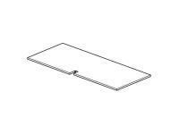 Полка для напольных угловых корпусов 100*53