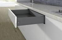 Комплект ящика arcitech с соед .зад.стенки, nl650, h126, цвет ан трацит 9150536 Hettich
