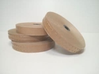Гумированная лента для шпона (Veneer Tape)  20 мм perf 2 Brown