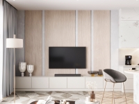 ЛМДФ «Rehau» FOREST TSS Льняной орех арт. 2594L, 2800*1220 18 мм