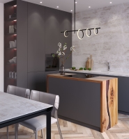 Кромка HPL с 
клеем 8114/Bst Taj Mahal 4200x45x0,5 мм Slotex