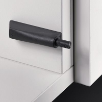 Механизм push to open magnet для петель,прикруч. короткий ход, светло-серый 9089604 Hettich