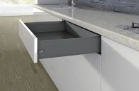 Комплект ящика arcitech с соед .зад.стенки, nl650, h126, цвет ан трацит 9150536 Hettich