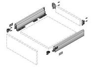 Комплект ящика arcitech, nl500, h126, цвет серебристый 9150930 Hettich