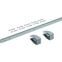 Комплект профилей slideline m, l2500, h18, цвет серебристый 9209225 Hettich