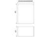 Корпус навесной кухни 40*34*96 высокий