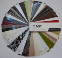 МДФ фасадное полотно Черный галакси 677 2800*1220*18 (глянец) AGT 4гр