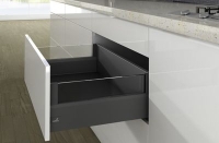Комплект короба arcitech с des ignside, с соед.зад.стенки, nl270, h218/126, цвет антрацит 9150842 Hettich