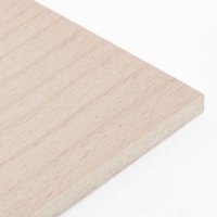 МДФ фанерованный 30*2800*690 мм шпон бук AB 2 стор