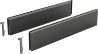 Комплект надставок topside для arcitech, h92, nl650, сталь, антрацит 9122933 Hettich