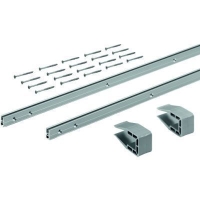 Двойной комплект профилей slid eline m, l2500, h25, цвет серебристый 9209221 Hettich