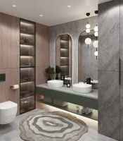 ЛМДФ «Rehau» VOLCANO TSS Серый сланец арт. 2576L, 2800*1220 18 мм