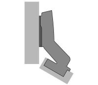 Петля sensys 8639i, угол корпуса w30, угол 95°, чашка th52 d35, вкладная, b-16 9088017 Hettich