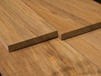 Доска обрезная сухая тик 52 мм L3 (2000+) АВ