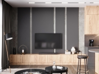 ЛМДФ «Rehau» FOREST TSS Золотой орех арт. 2590L, 2800*1220 18 мм